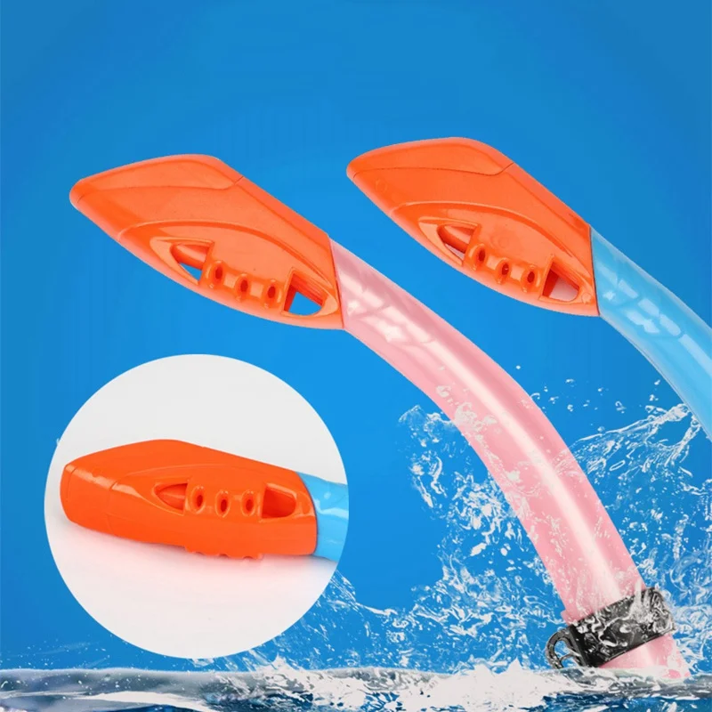 Kids Diving Mask Breathing Tube Kit Children High Definition Anti-fog Full Dry Snorkels Set Snorkeling Swimwear Accessories