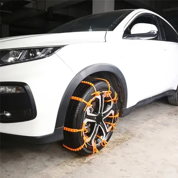 

Car Universal Mini Plastic Outdoor Winter Tyres wheels Snow Chains For Cars Anti-Skid Snow Chains