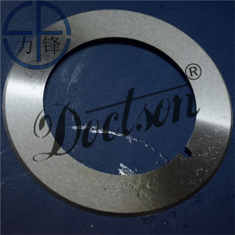 

Slitting circular knife cutting machine tool Dish type blade. cutting paper pipes knife.HSS blade.metallurgy machine cutting