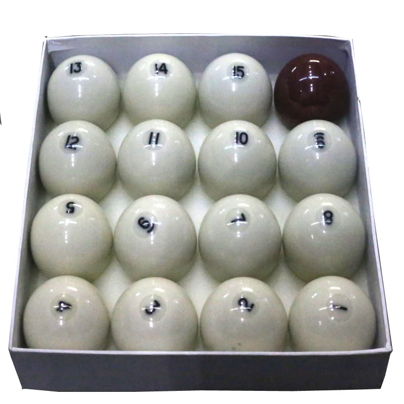 xmlivet New Complete Set of Russian Billiard balls 68mm Pool game Resin CUE balls for Russian billiards High Quality