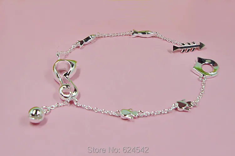Стерлинговое Серебро 925 пробы, корейские женские модели, милые кокосовые ножные браслеты, летний подарок