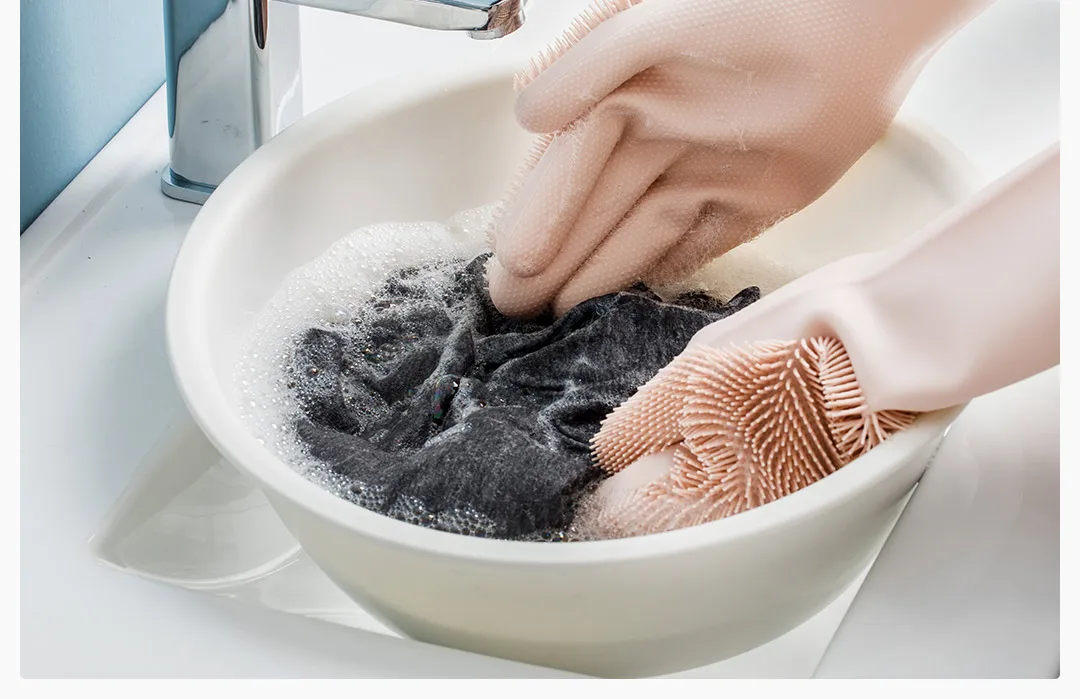 Xiaomi Cleaning Gloves JORDAN & JUDY Magic Silicone description image 2
