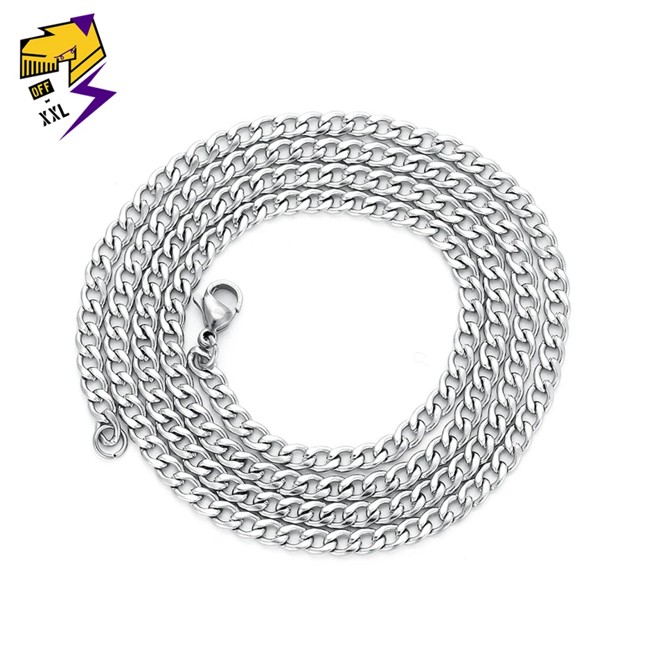 

Hiphop Snake NK Chain Necklace Long 70cm Silver Gold Color Chains Necklaces for Men/Women Stainless Steel Jewelry