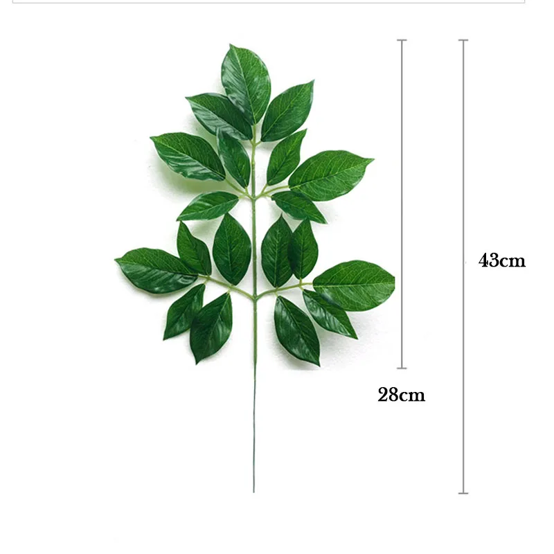 Имитация растения счастье Лист Свадебный фон Декор цветок материал сад гостиная растение стены украшение дома цветок