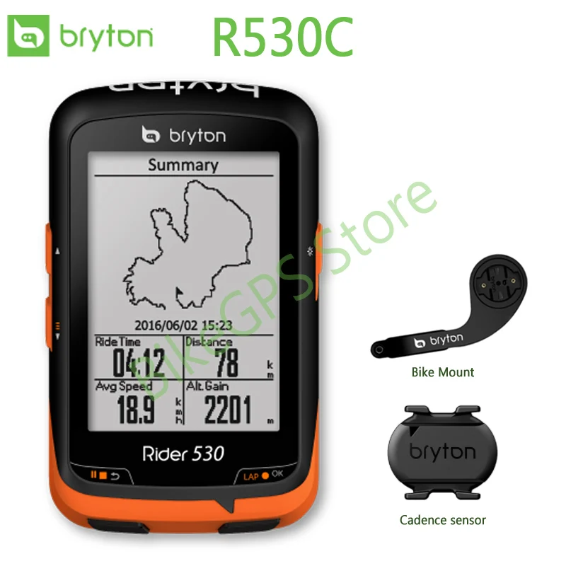 

Rider 530 C GPS Bicycle Bike Cycling Computer Extension Mount with ANT+ Cadence sensor GARMIN Edge200 520 820 1000 1030