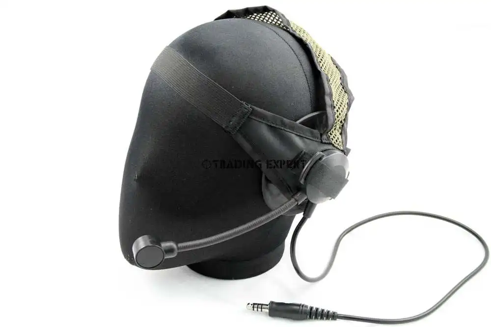 Element military tactical headset Selex TASC1 Headset Black TAN EX028
