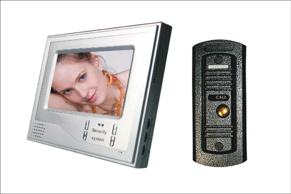 Metal Pin hole font b camera b font 7 inch video font b door b font