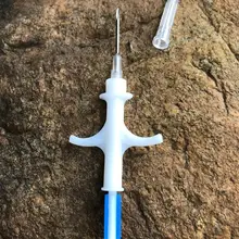 1,4*8 50 шт FDX-B ISO11784/785 RFID Id инжектор ПЭТ стекло тег микрочип шприц для животных Свинья Корова Крупный рогатый скот лошадь Собака Рыба чип