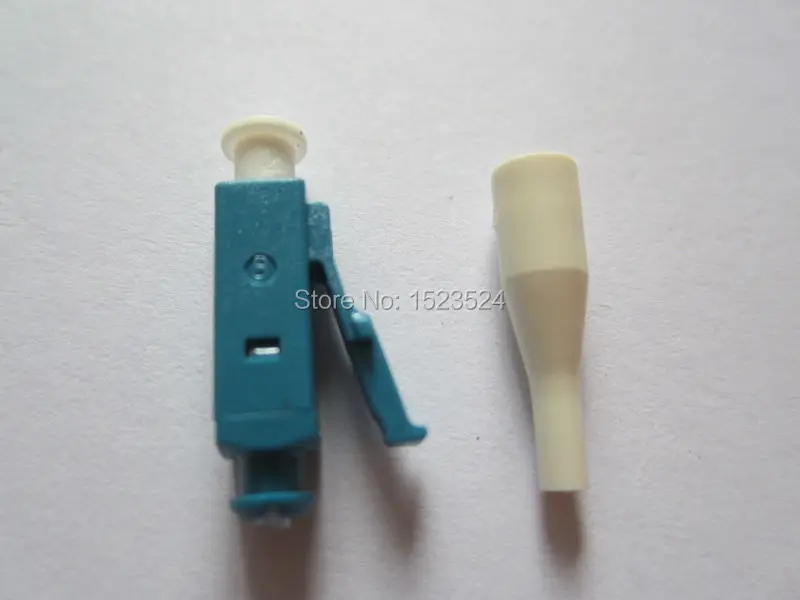 

100pcs/lot 0.9mm LC/UPC Polish Single-mode Simplex Fiber Optic Connector with Zirconia Ferrule