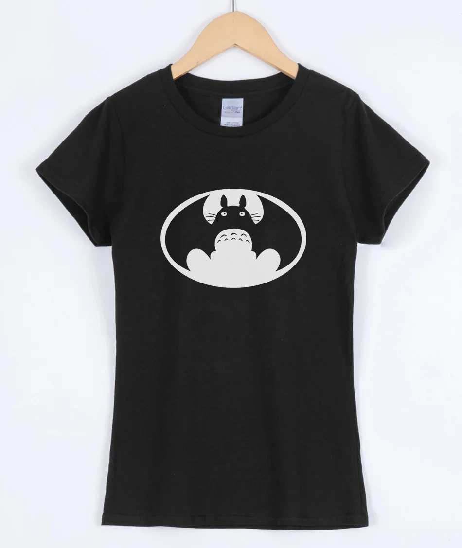 

New arrival women's T-shirts 2019 summer short sleeve cotton t-shirt Japan anime Totoro kawaii t shirt women top kpop harajuku