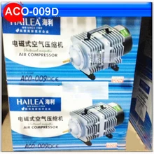 ACO-009D 120L/мин 135 Вт кислорода Fish Tank воздушный насос 220 В переменного электромагнитного пруд-аэратор Пузырь аквариум воздушный компрессор