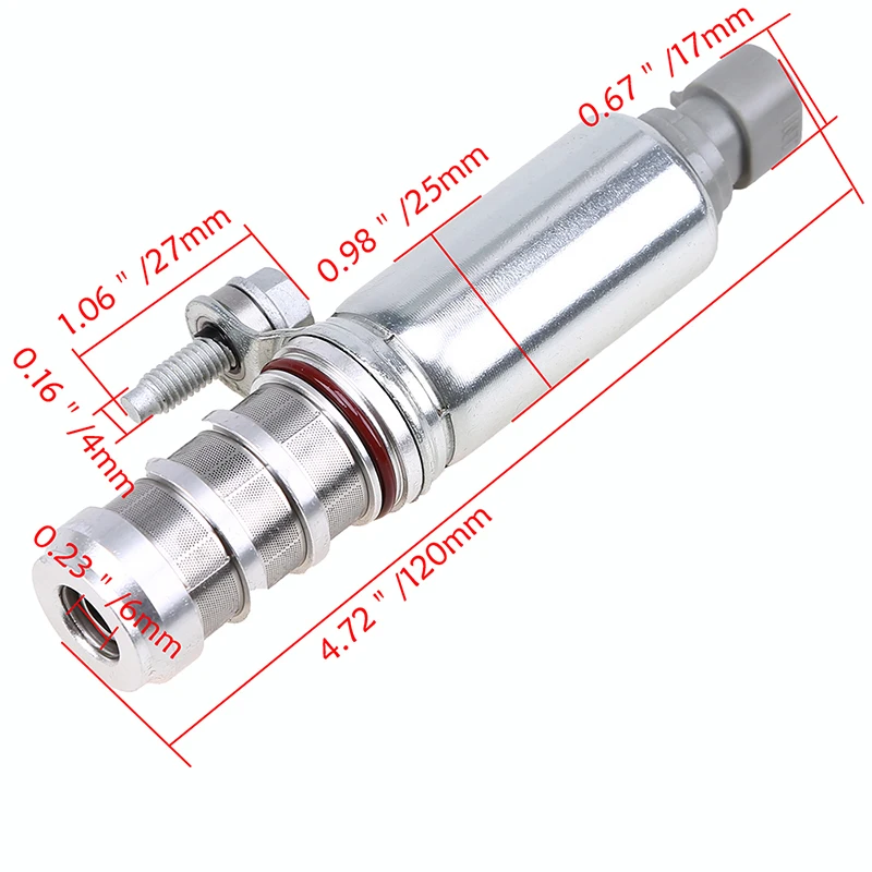 Впускной/выпускной положения распределительного вала клапан электромагнитного исполнительного механизма, пригодный для Chevrolet Captiva Sport 2013- v-образной КРЕПЕЖНОЙ ПЛАСТИНОЙ LS, LT, LTZ 2.4L L4-Flex