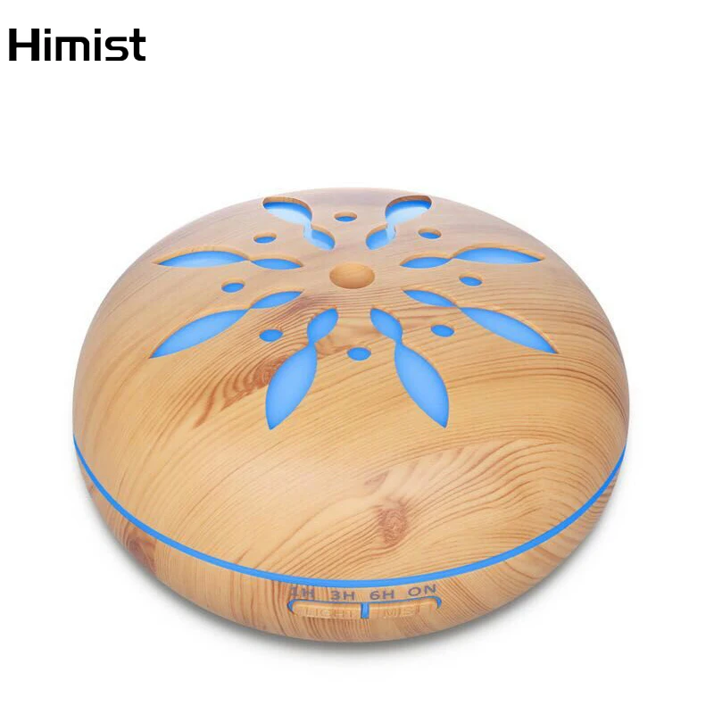 

Household Aromatherapy Humidifier Aroma Diffuser Wood Grain Large Capacity Ultrasonic Air Purifier Fogger Essential Oil Diffuser