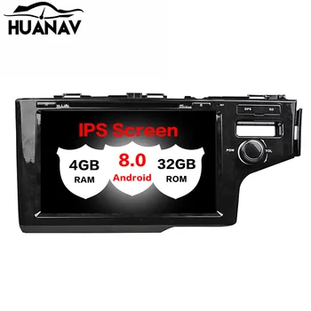 

HUANVA Android 8.0 Car DVD Player GPS navigation For Honda Fit RHD 2014-2017 multimedia player tape recorder 8-Core navi Audio