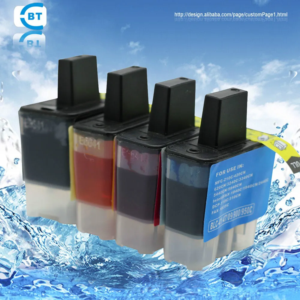 

4PCS Compatible LC09 LC950 LC900 LC41 LC47 ink cartridge for DCP-110C 115C 117C 120C 310CN printer