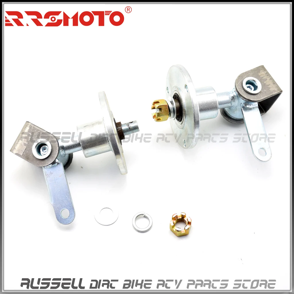 

1Pair 5 inch Wheel Knuckle Spindle With Wheel Hub Fit For DIY Go Kart Buggy Karting ATV UTV Quad Bike Parts