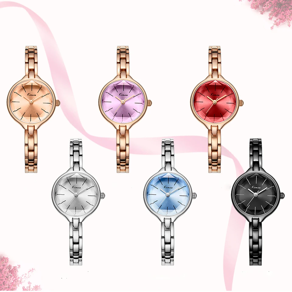 KIMIO Small Watch Women Simple Quartz Luxury Branded Watches For Ladies Hand Chain Alloy Golden Bracelet Watches For Women Clock KIMIO Small Watch Women Simple Quartz Luxury Branded Watches For Ladies Hand Chain Alloy Golden Bracelet Watches For Women Clock