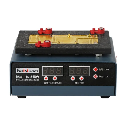 Controle de Temperatura Plataforma em Camadas para Iphone Placa-mãe Desoldering Estação v 220 Inteligente Cpu Aquecimento x xs Xsm K-303 110