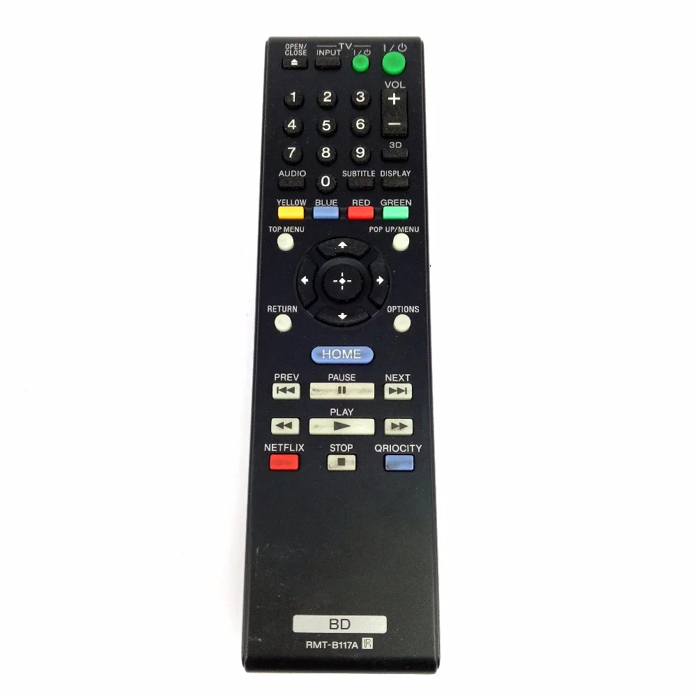 Б/у Оригинал RMT-B117A RMTB117A для Sony BD Дистанционное Управление BDP-S560 RMT-B118A BDP-S3100BF DVD