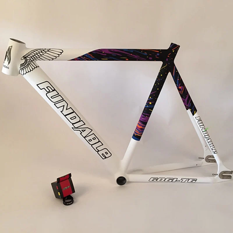 fundiable 700C frame 54cm 52cm Multicolor Aluminum alloy Fixie Frame
