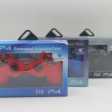 3 цвета силиконовый чехол для Playstation PS4 Dualshock 4 контроллер Джойстик Геймпад с посылка