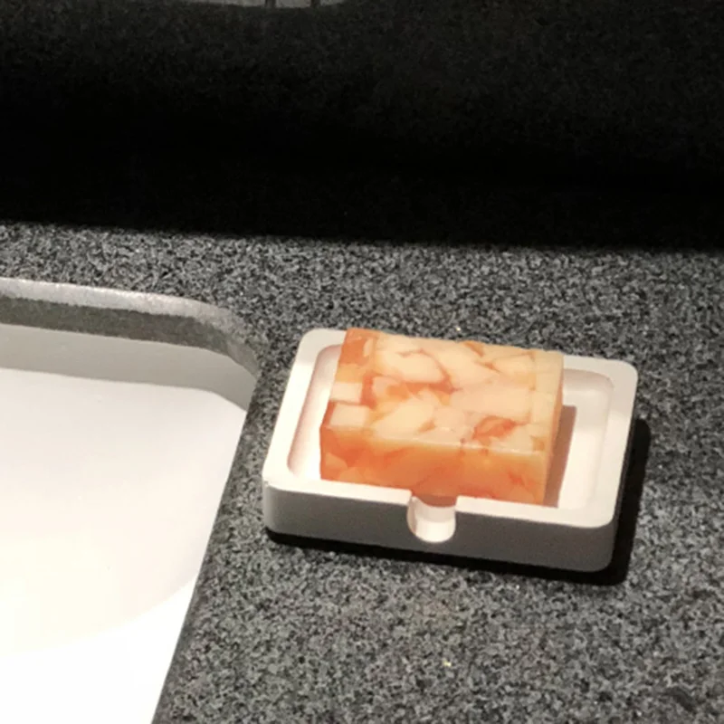 Чистая мыльница, мыльница, современный дизайнер и креативный подарок ...