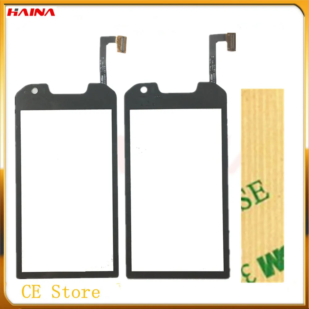 

black color New touch For CAT S60 touch screen digitizer sensor touchscreen Parts +3M Tape
