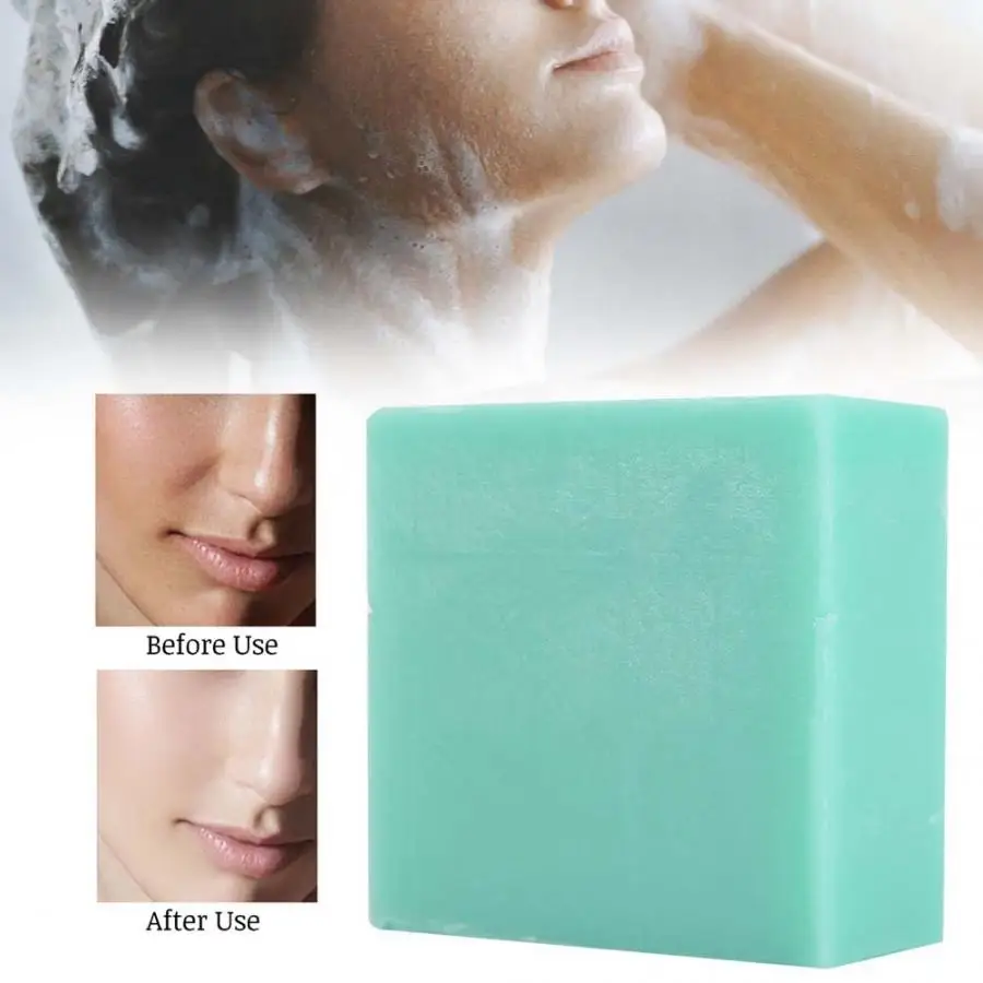 

Deep Cleaning Seaweed Handcrafted Soap Moisturizing Oil Control Soap 100g