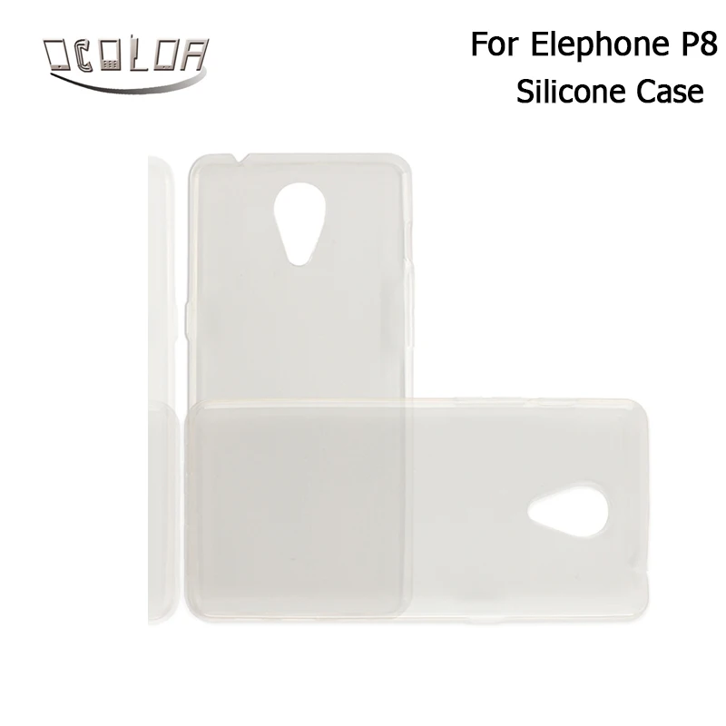 Ocolor для Elephone P8 силиконовый мягкий чехол прозрачный противоударный ТПУ задней