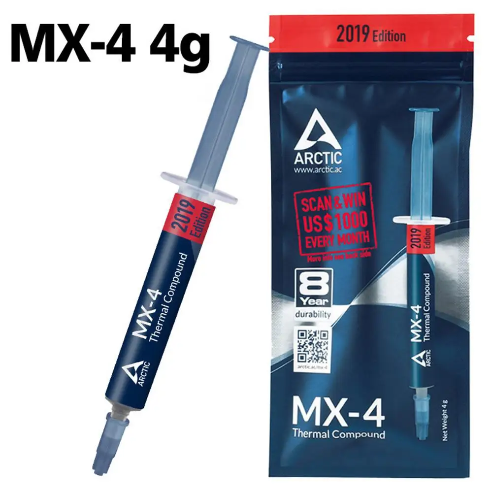 MX-4 2g 4g 8g 20g AMD Intel Thermal Paste CPU Thermal Silicone Cooling VGA Compound Thermal Paste MX-4 2g 4g 8g 20g AMD Intel Thermal Paste CPU Thermal Silicone Cooling VGA Compound Thermal Paste