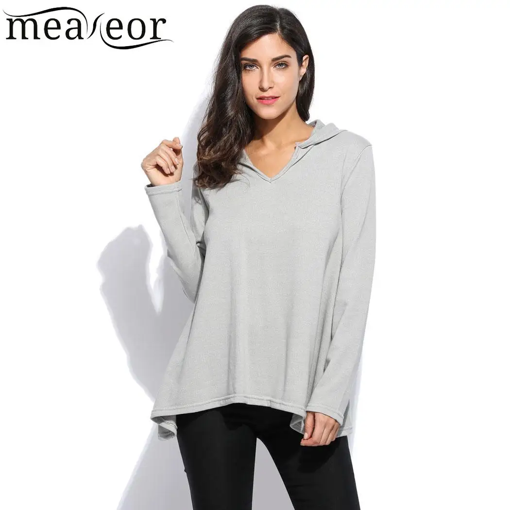 Hoodie Cape Loose Long Sleeve Hooded Casual Pullover Solidin Hoodies
