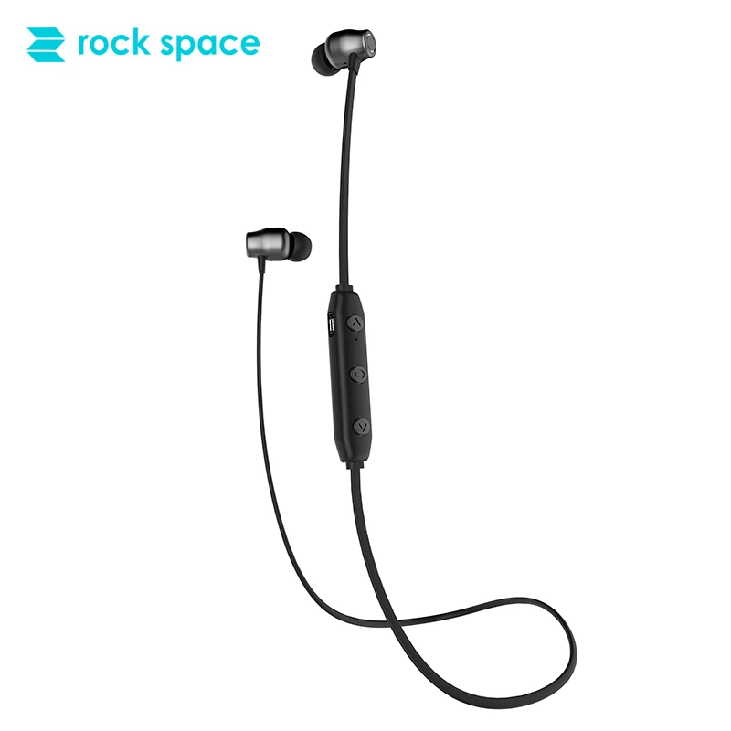 ROCKSPACE Sweatproof гарнитура Bluetooth 5,0 Беспроводная Громкая связь для наушники для спортзала In-Ear Магнитный дизайн fone de ouvido с микрофоном