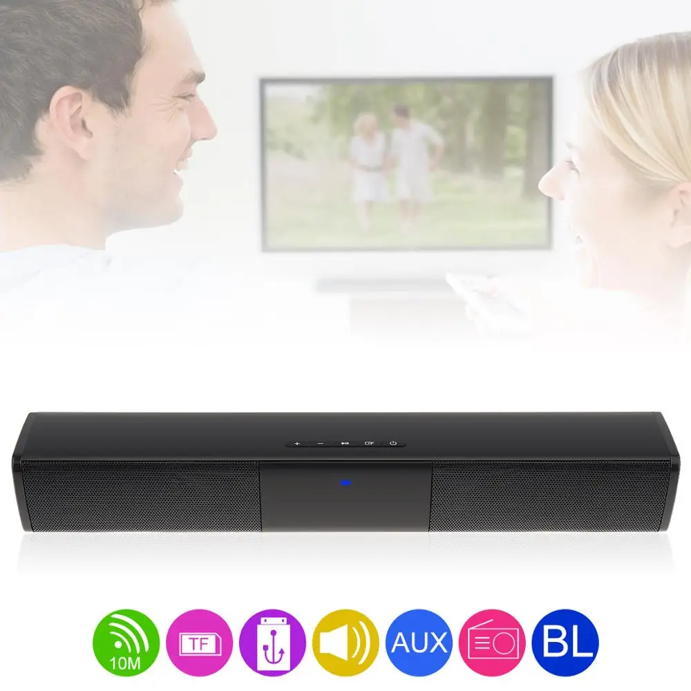 BS 28A портативная Bluetooth звуковая колонка с 2 полными рожками поддержка tf карты и fm