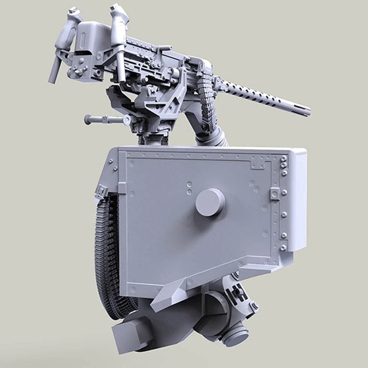 

1/35 HH-60G External Gun Mount System GAU-18 M2 version, Resin Model Soldier GK, Unassembled and unpainted kit