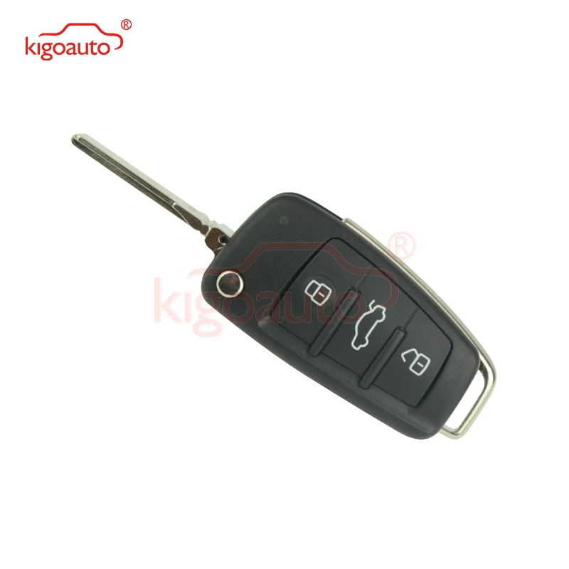 Kigoauto 2004 2005 2006 2007 2008 для Audi A4 откидной пульт дистанционного ключа автомобиля