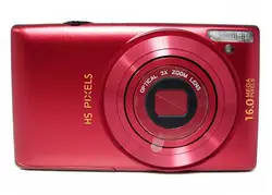 Высококачественная и недорогая цифровая камера 16 камера 2 мегапикселя цифровой 3X оптический зум 4X цифровой телескопический зум-объектив