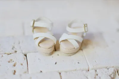 Белый Obitsu11 OB11 обувь для куклы сандалии для куклы подходит для OB11 1/12 BJD аксессуары для куклы обувь для куклы - Цвет: Белый