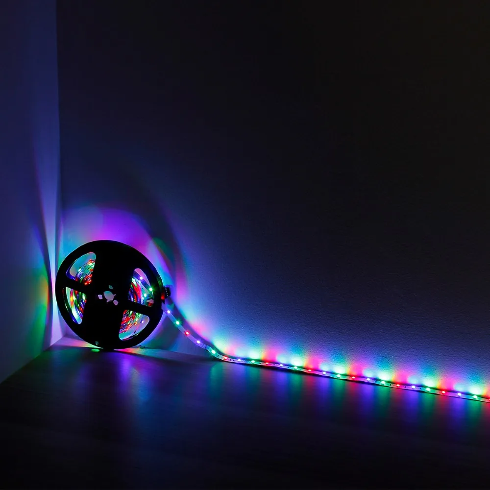 Гибкая светодиодная лента Dream RGB SMD 3528 5 м 60 светодиодов/м 12 В постоянного