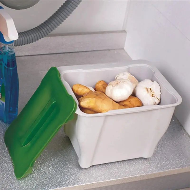 Висячие коробки для хранения мусорных банок держатель пластиковый кухонный шкаф дверь мусорный контейнер бытовые чистящие инструменты Домашний Органайзер