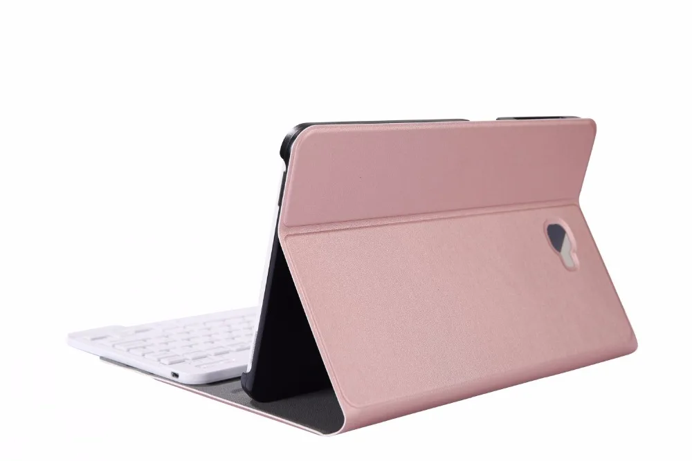 Тонкий Съемная клавиатура Bluetooth кожаный чехол для Samsung Galaxy Tab A A6 10,1 2016 T580 T585 SM-T580 SM-T585 чехол принципиально