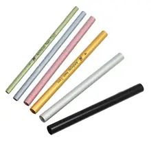 6 шт. DIY маникюр уход C Кривая металлический стержень палка французский стиль ногтей советы инструмент