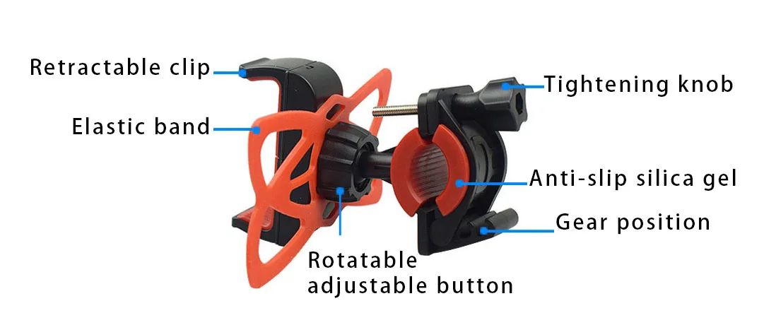 Держатель вращающийся анти скользящий держатель для мобильного телефона gps Держатель для руля расширитель стойка для шоссейного велосипеда MTB Аксессуары для велосипеда