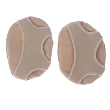 1 пара тканевый гель метатарзальный мяч для подушек для ног для боли в передней части стопы 3 размера