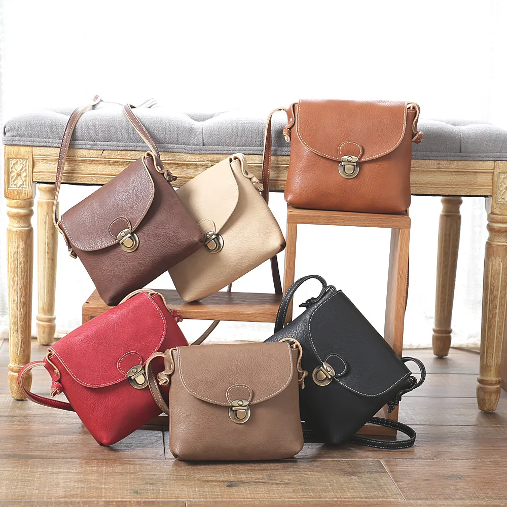 النساء crossbody حقيبة سيدة نساء محفظة جلدية حقيبة يد حقيبة كتف حمل البيج tassen voor vrouwen 2018 5.988