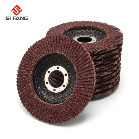 Disco de Lixa de Polimento Aba Abrasivo Rebolo Grit 60 10 Pcs 4”x5 – 8”inch