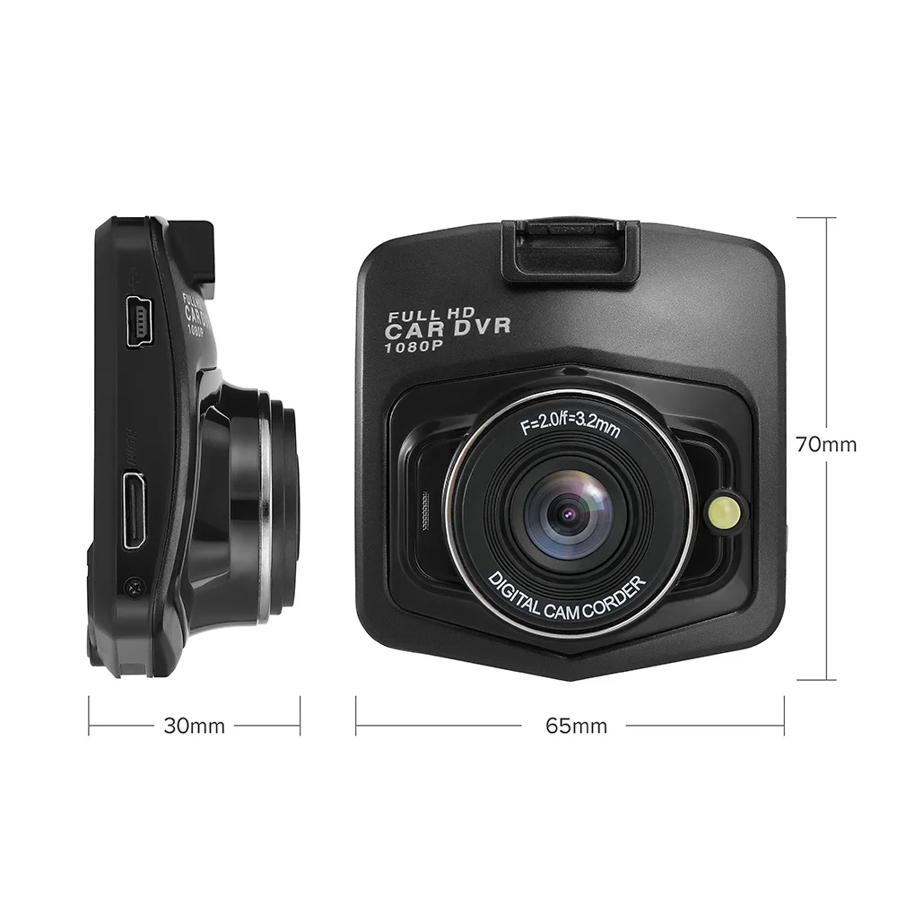 Tanie Geartronics najnowszy Mini kamera samochodowa GT300 kamera 1080P Full HD rejestrator wideo rejestrator parkowania g sensor kamera na deskę rozdzielczą CAR St