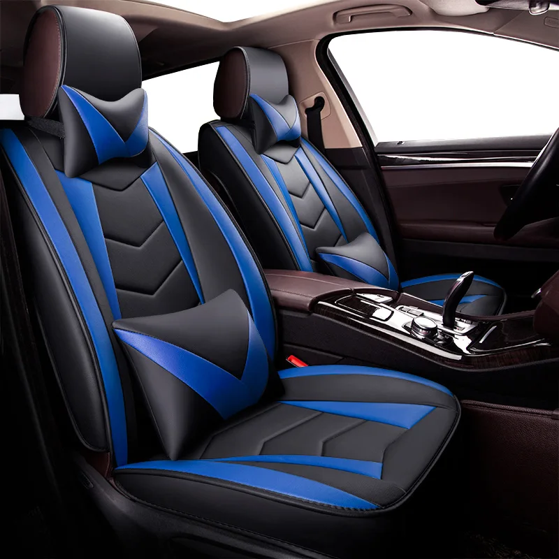 

New Universal PU Leather car seat covers For Skoda Octavia Rapid octavia a5 Fabia superb octavia a7 kodiaq yeti Subaru Forester