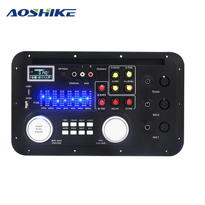 

AOSHIKE Bluetooth Charging Card MP3 Decoder Board Module FM AUX Multi-function Audio Equipment For Car Amplifier