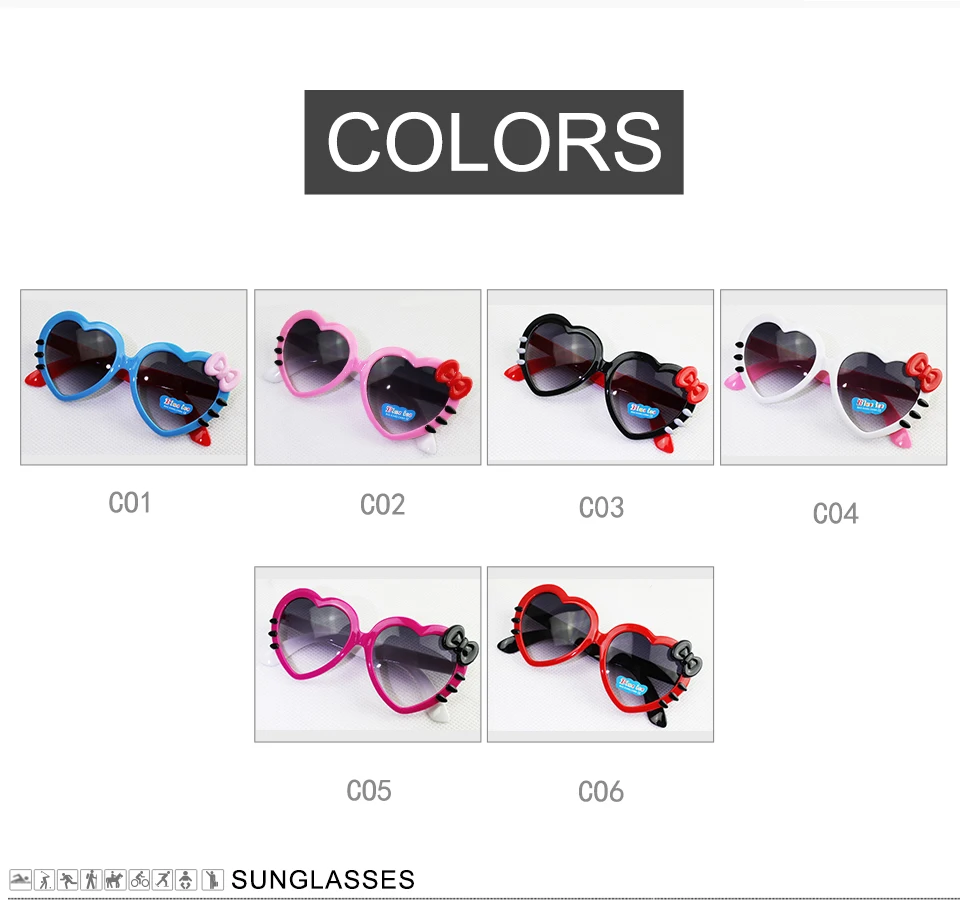 RHAMAI бренд новые детские очки детские солнцезащитные очки детская защита солнцезащитные очки для девочек милые крутые очки