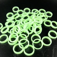 Новое качество 100 шт/партия светящаяся игрушка концертный реквизит для колец зеленый флуоресцентный хитрые игрушки Детская игрушка